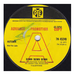 Autumn Brian Cornwell Down Down Down Vinyl 7" USED