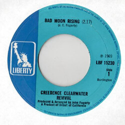 Creedence Clearwater Revival Bad Moon Rising USED VINYL 7INCH 45 RPM SINGLE MONO