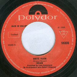 Cream (2) White Room USED VINYL 7INCH 45 RPM SINGLE MONO