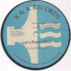 The Albians / Ranking Neville Let's Dance USED VINYL 12INCH SINGLE