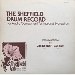 Jim Keltner / Ron Tutt The Sheffield Drum Record VINYL 12" USED