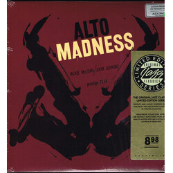 Jackie McLean / John Jenkins (2) Alto Madness Vinyl LP USED