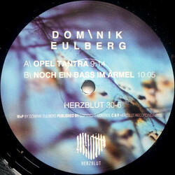 Dominik Eulberg Backslash USED VINYL 12INCH 33 S RPM