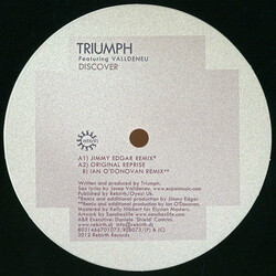 Triumph (4) / Josep Valldeneu Discover USED VINYL 12INCH 45 RPM