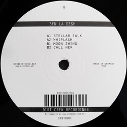 Ben La Desh Stellar Talk USED VINYL 12INCH EP