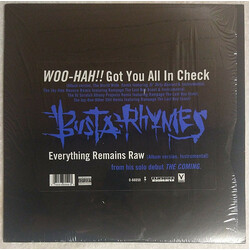 Busta Rhymes Woo-Hah!! Got You All In Check USED VINYL 12INCH 33 S RPM