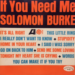 Solomon Burke If You Need Me Vinyl LP USED