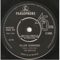 The Beatles Eleanor Rigby / Yellow Submarine USED VINYL 7INCH SINGLE