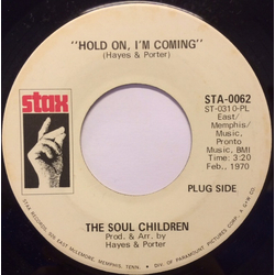 Soul Children Hold On, I'm Coming Vinyl 7" USED