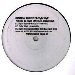 Universal Principles Flyin' High USED VINYL 12INCH WHITE LABEL TEST PRESSING