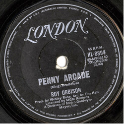 Roy Orbison Penny Arcade USED VINYL 7INCH SINGLE