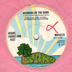 Heads Hands & Feet Warming Up The Band Vinyl 7" USED