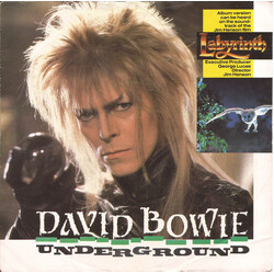 David Bowie Underground USED VINYL 7INCH 45 RPM SINGLE MISPRINT