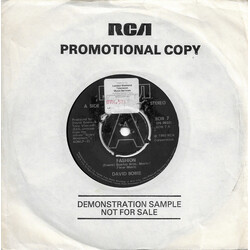 David Bowie Fashion USED VINYL 7INCH 45 RPM SINGLE PROMO