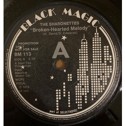 The Sharonettes Broken-Hearted Melody Vinyl 7" USED