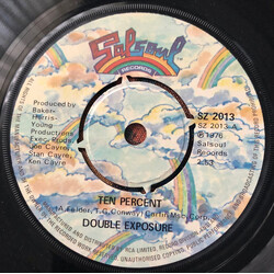 Double Exposure Ten Percent Vinyl USED