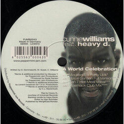 Cunnie Williams / Heavy D A World Celebration USED VINYL 12INCH 33 S RPM 45 RPM
