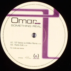 Omar Something Real USED VINYL 12INCH 45 RPM PROMO