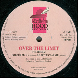 Colour Man / Little Clarkie Over The Limit / Silence The Violence USED VINYL 12INCH 45 RPM