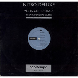 Nitro Deluxe Let's Get Brutal USED VINYL 12INCH 45 RPM SINGLE