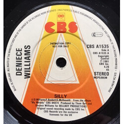 Deniece Williams Silly USED VINYL 7INCH 45 RPM SINGLE PROMO