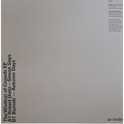 Robert Dietz / Burnski The Wisdom Of Crowds EP USED VINYL 12INCH EP