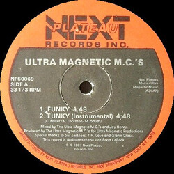 Ultramagnetic MC's Funky VINYL 12" USED