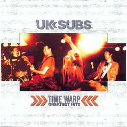 UK Subs Time Warp Greatest Hits Vinyl LP USED