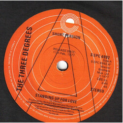 The Three Degrees Standing Up For Love USED VINYL 7INCH 45 RPM SINGLE PROMO STEREO