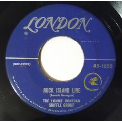 Lonnie Donegan's Skiffle Group Rock Island Line / John Henry USED VINYL 7INCH 45 RPM SINGLE