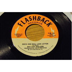 Bay City Rollers Rock And Roll Love Letter / I Only Wanna Be With You USED VINYL 7INCH 45 RPM SINGLE REISSUE