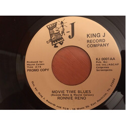 Ronnie Reno Movie Time Blues USED VINYL 7INCH 45 RPM SINGLE PROMO