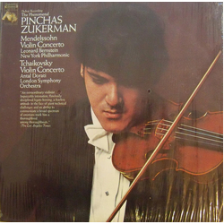 Pinchas Zukerman / Felix Mendelssohn-Bartholdy / Pyotr Ilyich Tchaikovsky Violin Concertos Vinyl LP USED