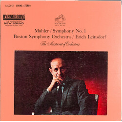 Gustav Mahler / Boston Symphony Orchestra / Erich Leinsdorf Symphony No. 1 Vinyl LP USED