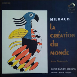 Darius Milhaud / Charles Munch / Boston Symphony Orchestra La Création Du Monde - Suite Provençale Vinyl LP USED