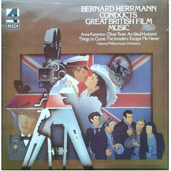 Bernard Herrmann Bernard Herrmann Conducts Great British Film Music Vinyl LP USED