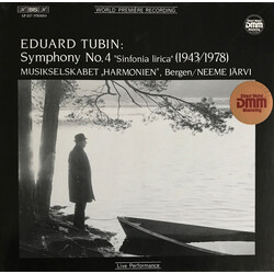 Eduard Tubin / Bergen Filharmoniske Orkester / Neeme Järvi Symphony No. 4 "Sinfonia Lirica" Vinyl LP USED