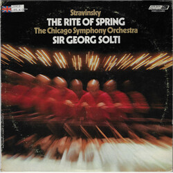 Igor Stravinsky / The Chicago Symphony Orchestra / Georg Solti The Rite Of Spring Vinyl LP USED