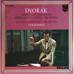 Antonín Dvořák / Sir Colin Davis / The London Symphony Orchestra Symphonic Variations / Serenade For String Orchestra Vinyl LP USED