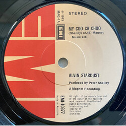 Alvin Stardust My Coo Ca Choo VINYL 7" USED