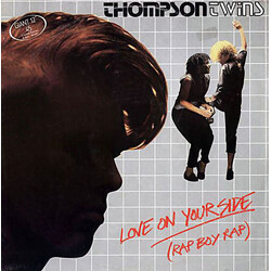 Thompson Twins Love On Your Side (Rap Boy Rap) USED VINYL 12INCH 45 RPM SINGLE LIMITED EDITION