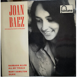 Joan Baez Joan Baez Accompanying Herself On The Guitar USED VINYL 7INCH 45 RPM EP REPRESS MONO