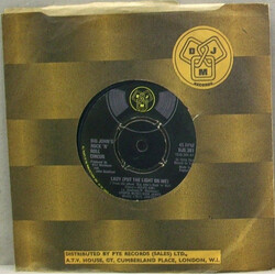 Big John's Rock 'N' Roll Circus Lady (Put The Light On Me) USED VINYL 7INCH 45 RPM SINGLE