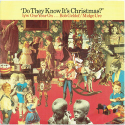 Band Aid Do They Know It's Christmas? USED VINYL 7INCH 45 RPM SINGLE