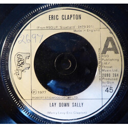 Eric Clapton Lay Down Sally USED VINYL 7INCH 45 RPM SINGLE