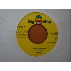 Idonia Wine & Bubble USED VINYL 7INCH 45 RPM