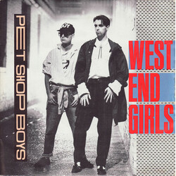Pet Shop Boys West End Girls VINYL 7" USED