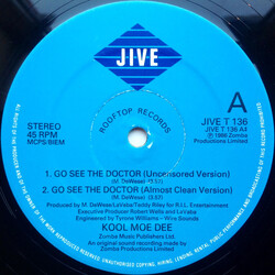 Kool Moe Dee Go See The Doctor / Monster Crack VINYL 12" USED