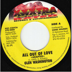 Glen Washington All Out Of Love USED VINYL 7INCH 45 RPM