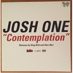 Josh One Contemplation USED VINYL 12INCH 45 RPM STEREO
